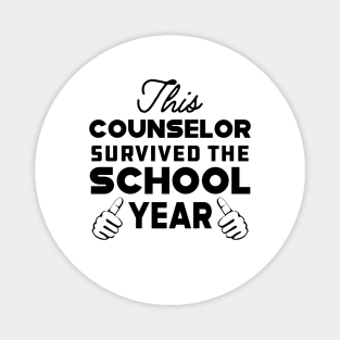 Counselor - This counselor survived the school Magnet